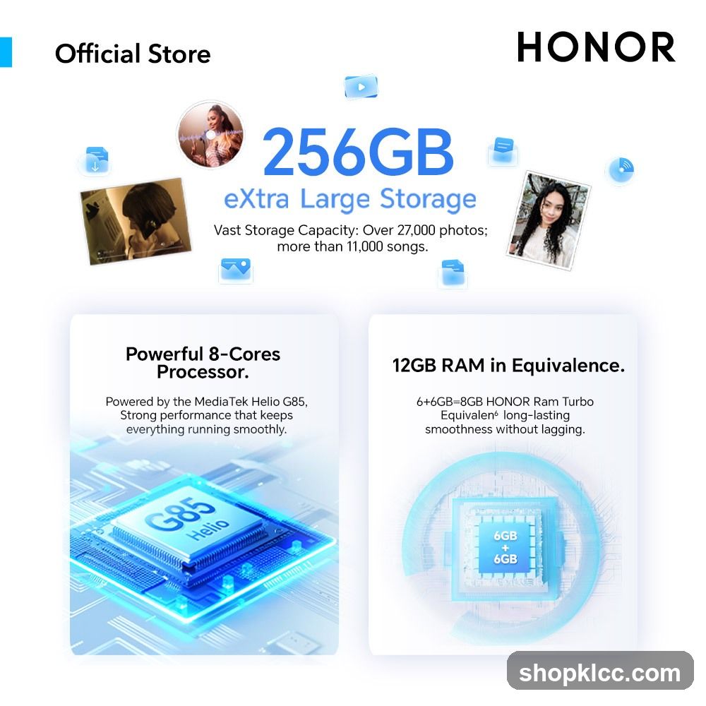 HONOR 256GB eXtra Large Storage