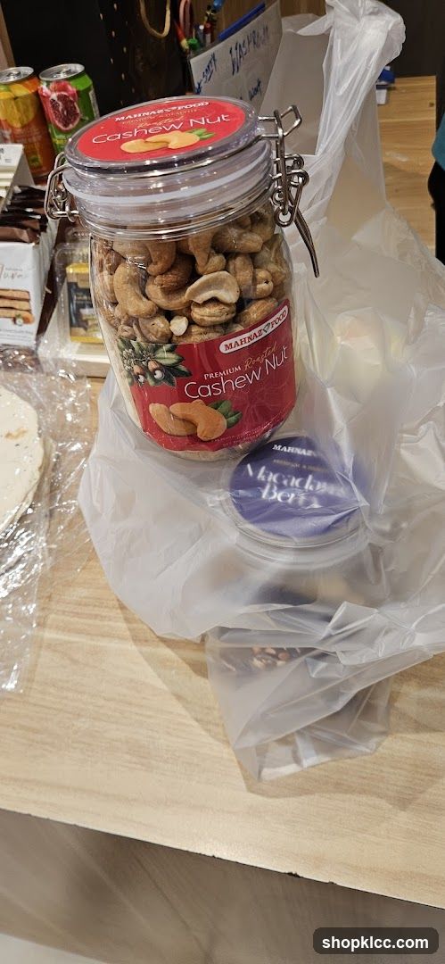 Jar of Cashew Nuts