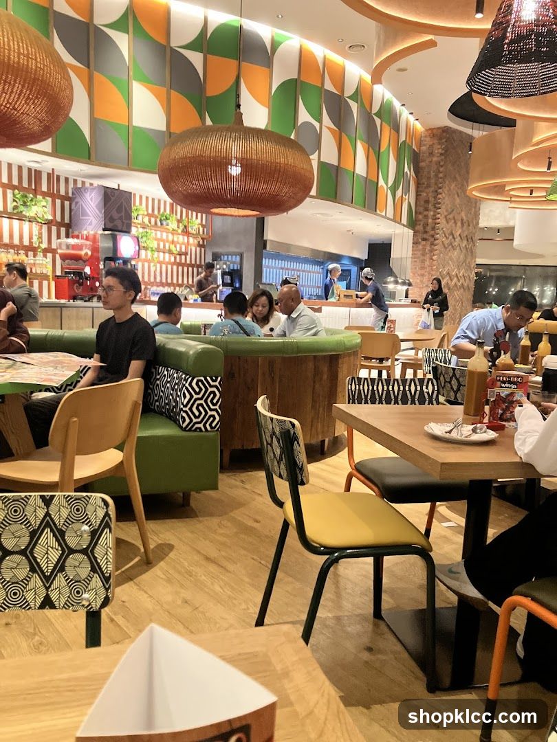 Restaurant Interior with Modern Decor