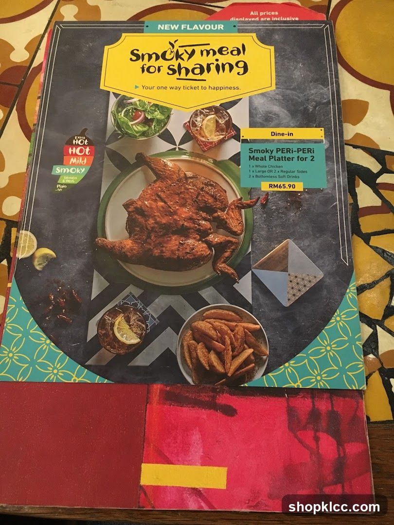 Smoky meal for sharing