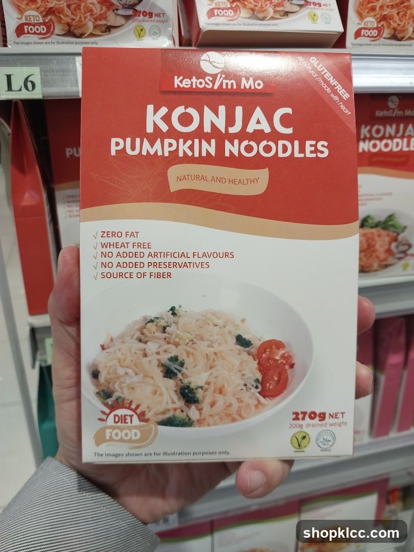 Konjac Pumpkin Noodles