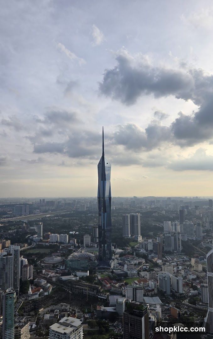 Cityscape with Tall Skyscraper
