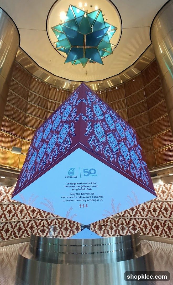 Petronas 50th Anniversary Display