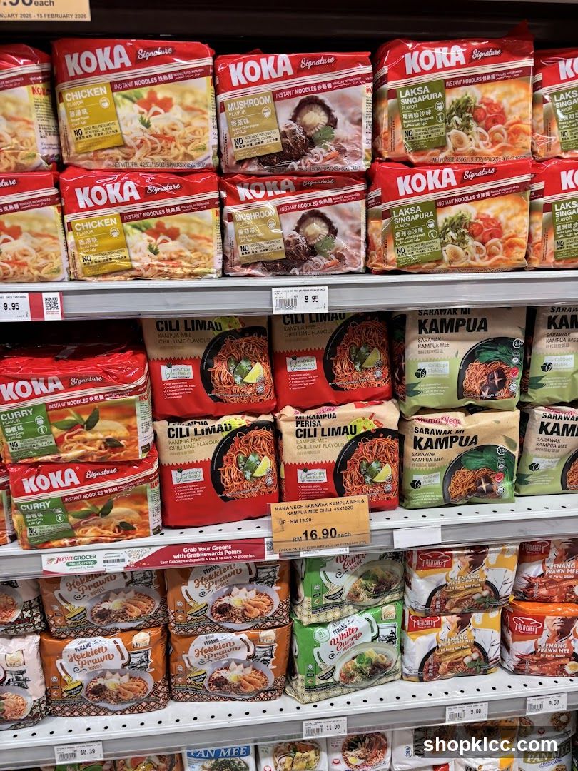 Instant Noodles Display