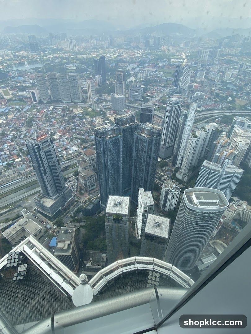 Cityscape from a high vantage point