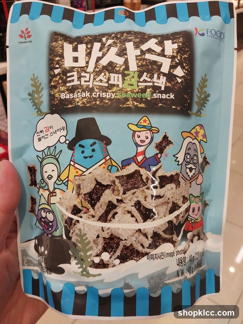 Crispy Seaweed Snack Packaging