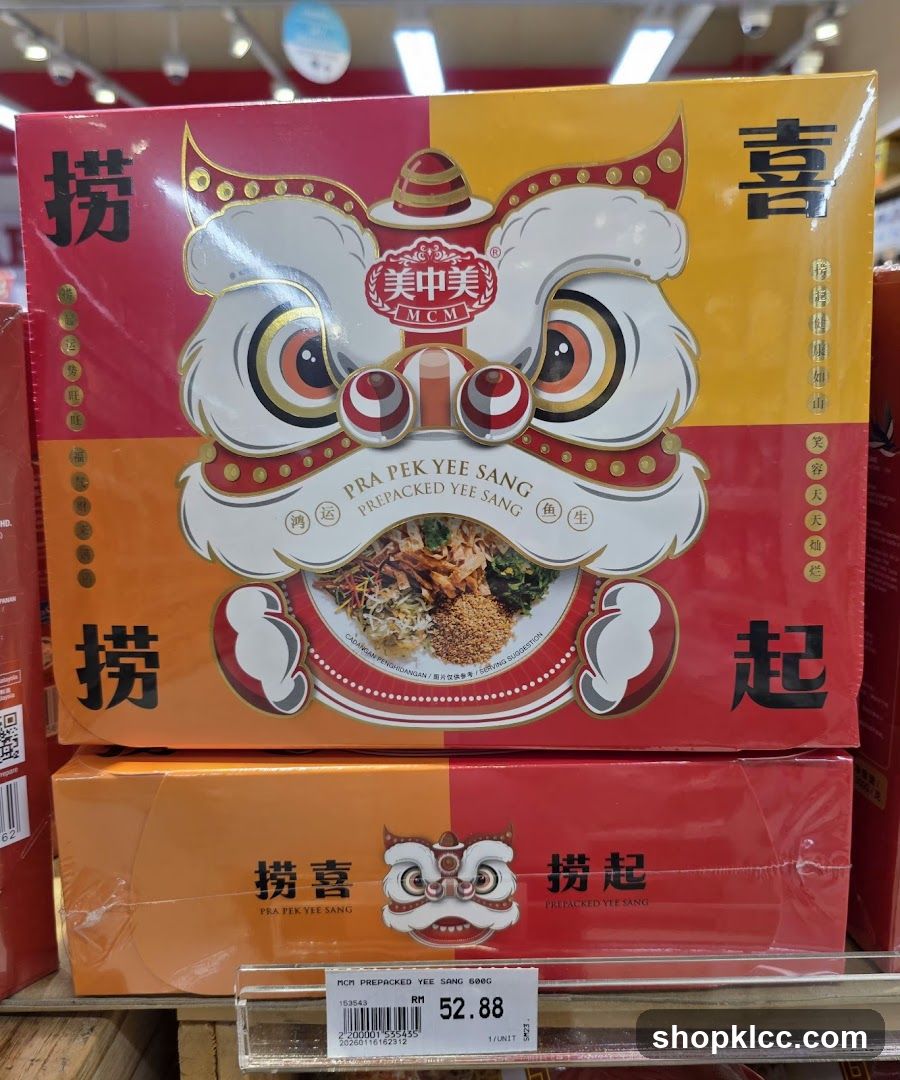 Prepackaged Yee Sang Boxes