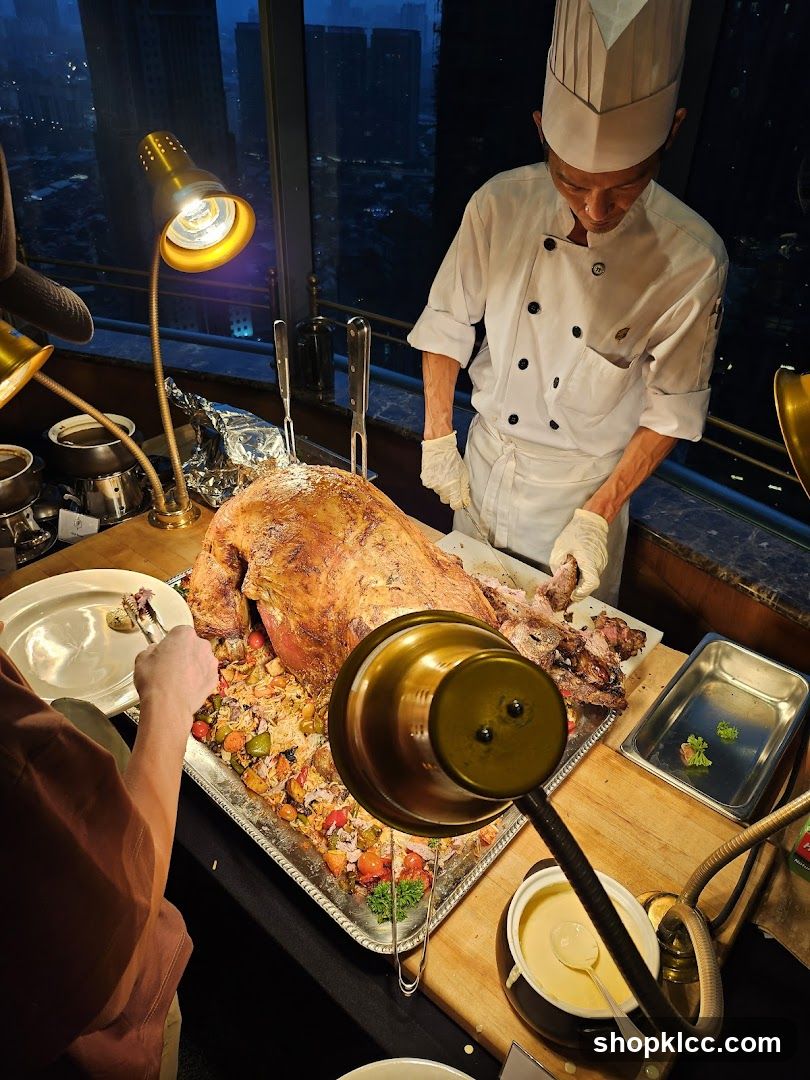 Chef Carving Roast