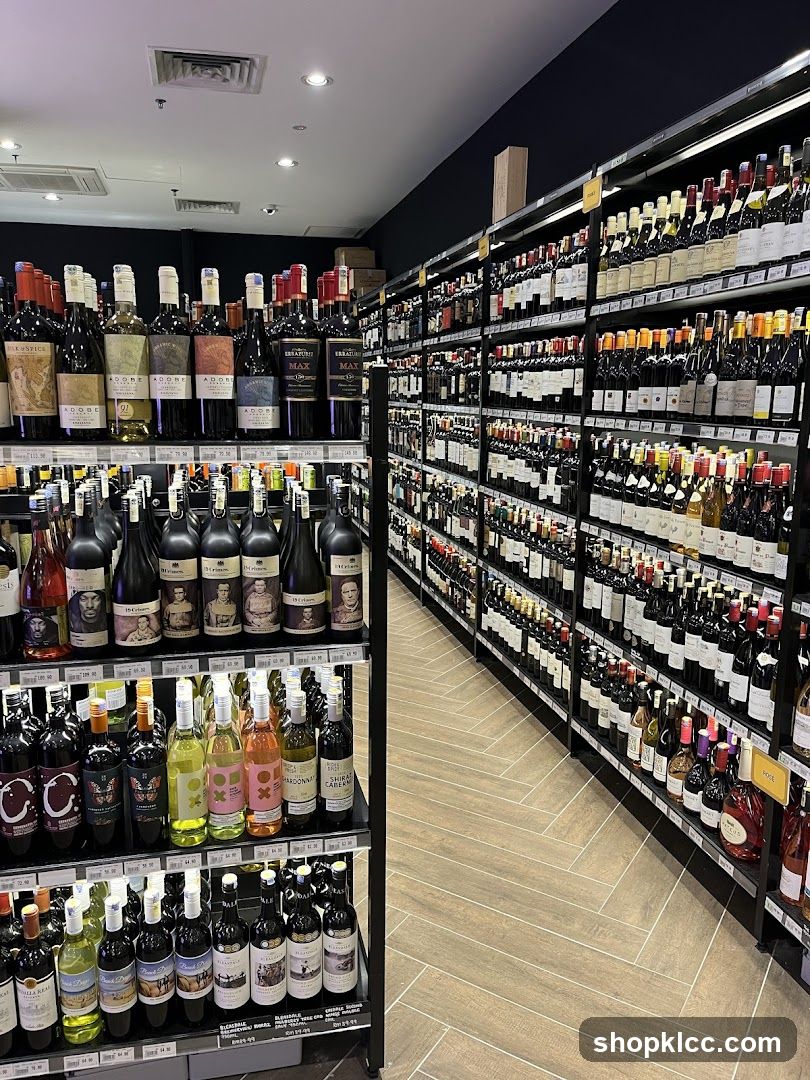 Wine Store Aisles