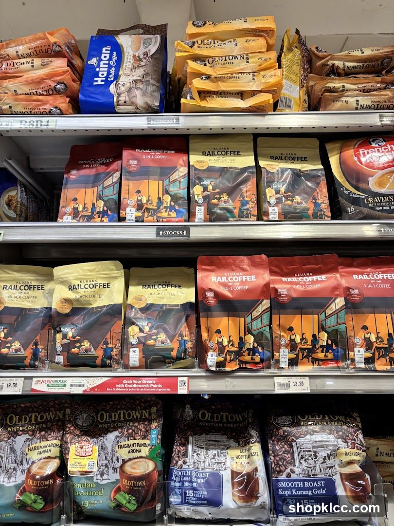 Coffee Products on Shelves