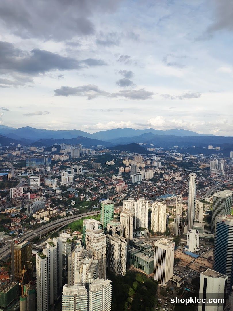 Cityscape with Mountains