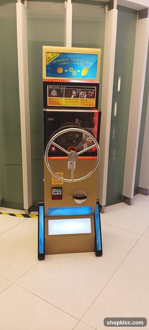 Petronas Twin Towers Coinage Collection Machine