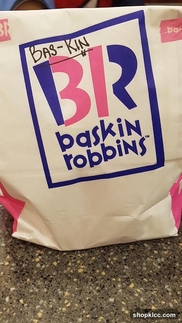 Baskin Robbins Bag