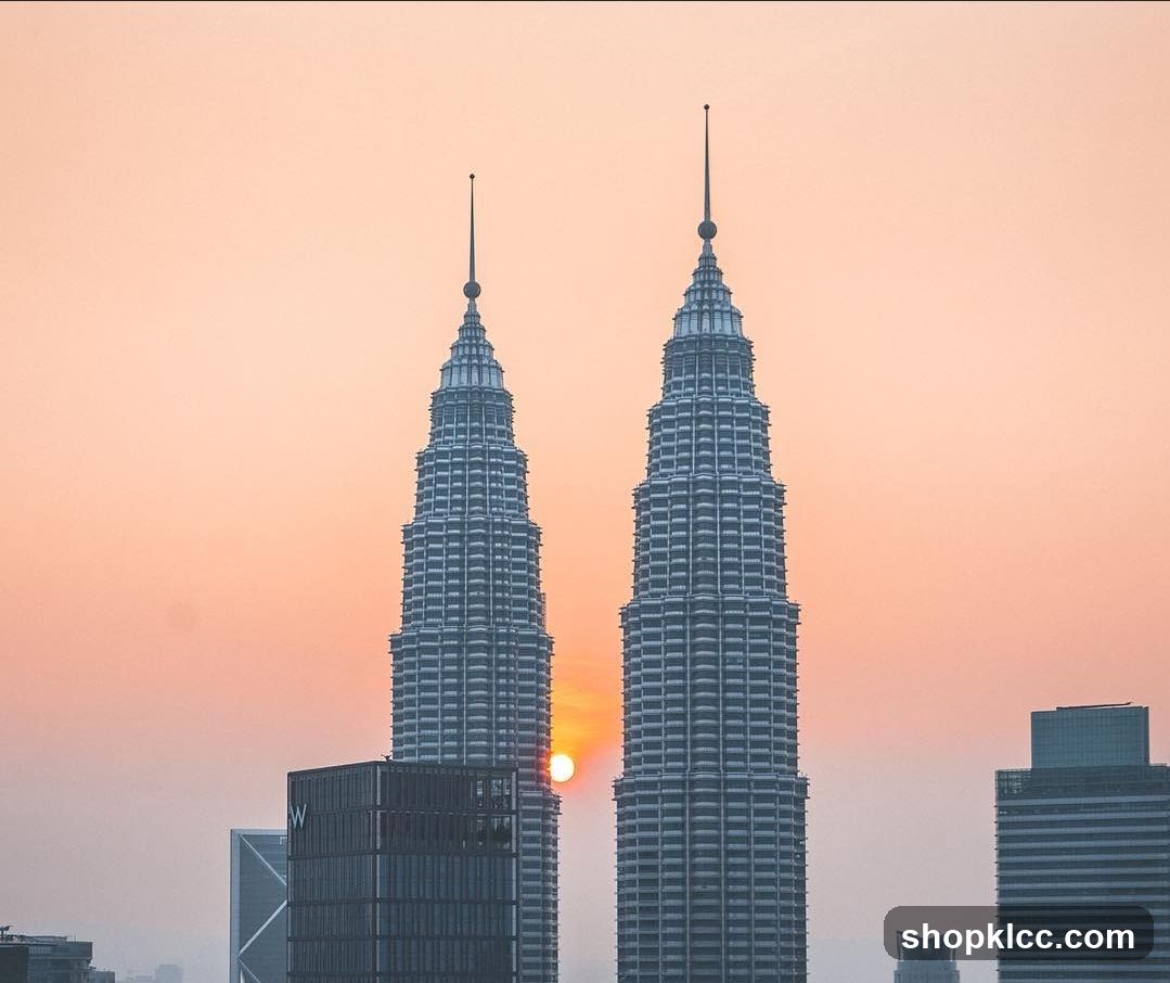 Petronas Towers at Sunset