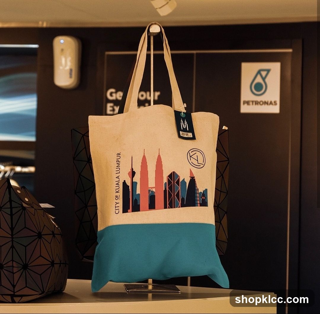 Tote Bag with Kuala Lumpur Skyline