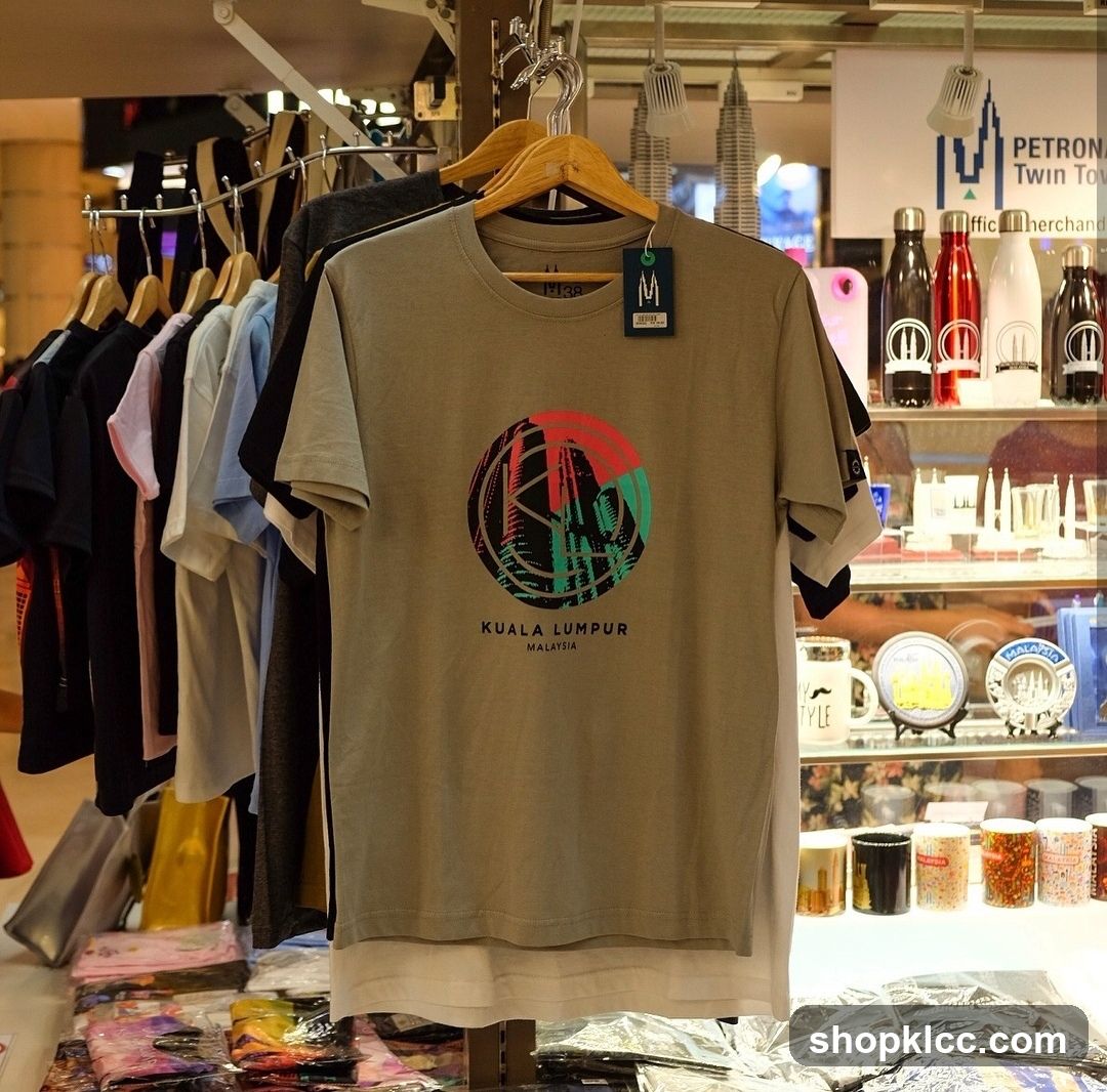 T-shirt with Kuala Lumpur graphic
