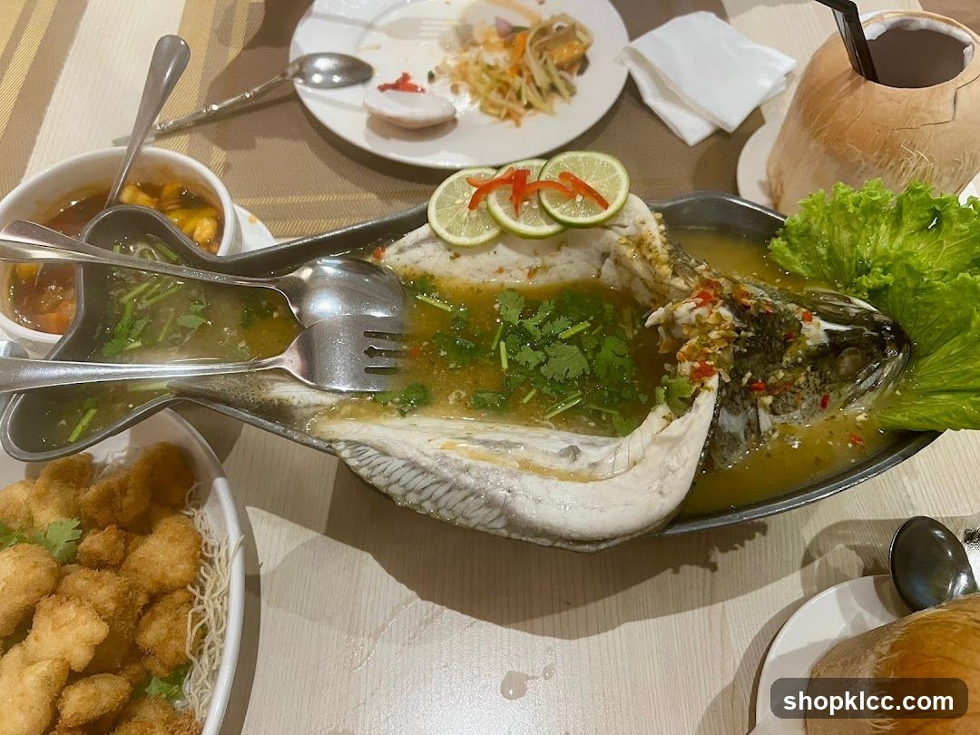 Steamed Fish with Lime and Chili