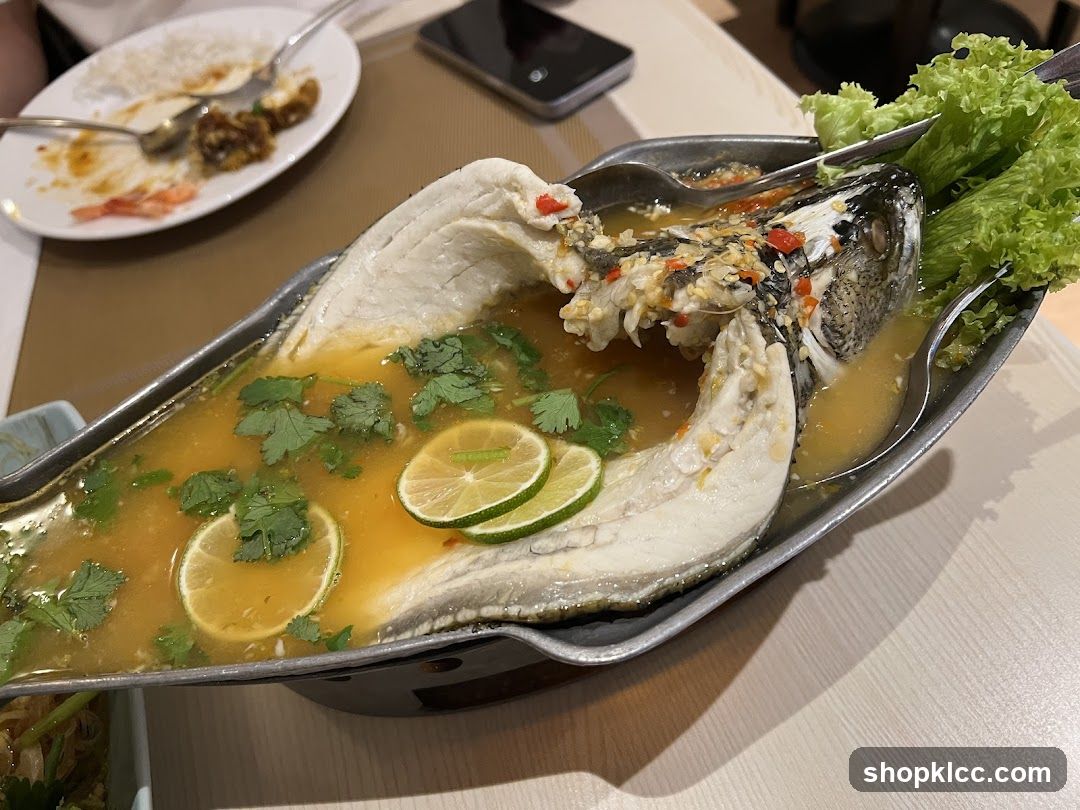 Steamed Fish with Lime and Chili