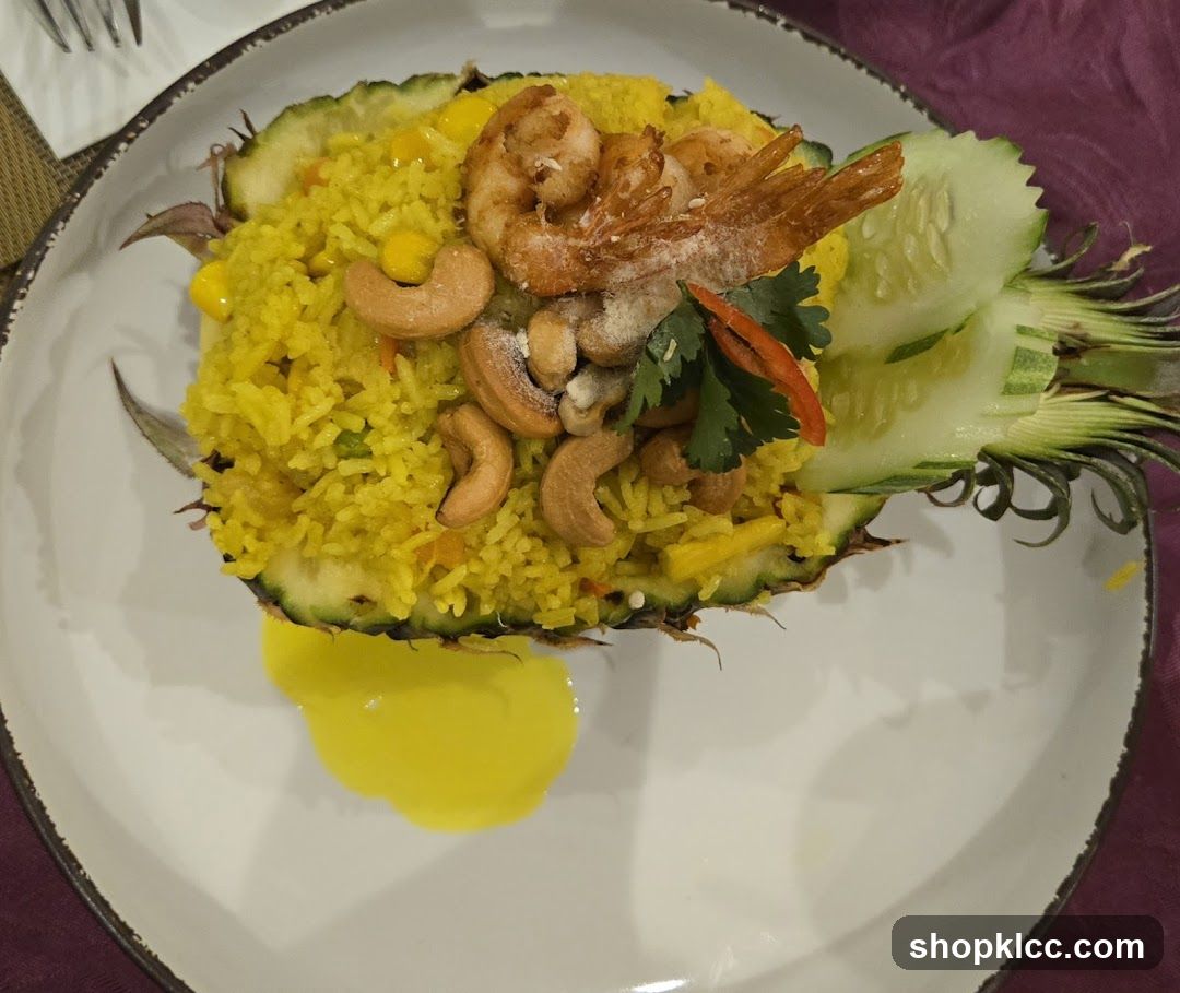 Pineapple Fried Rice with Shrimp