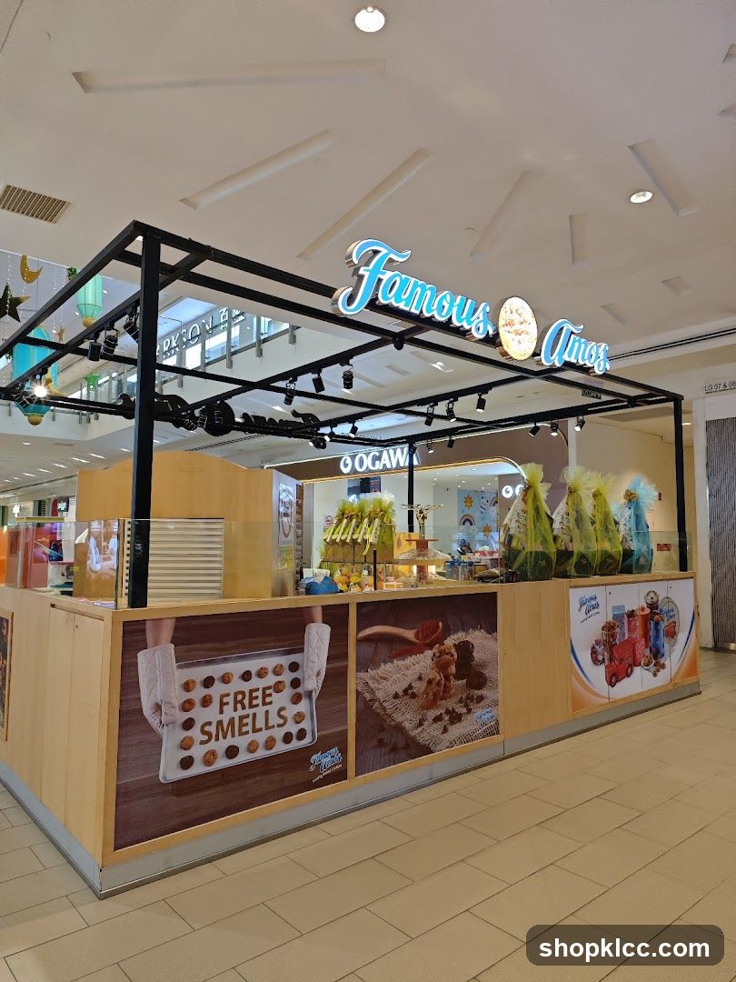 Famous Amos Cookie Stand