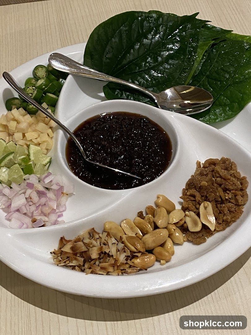 Miang Kham Ingredients