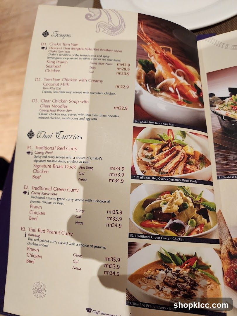 Thai Soups and Curries