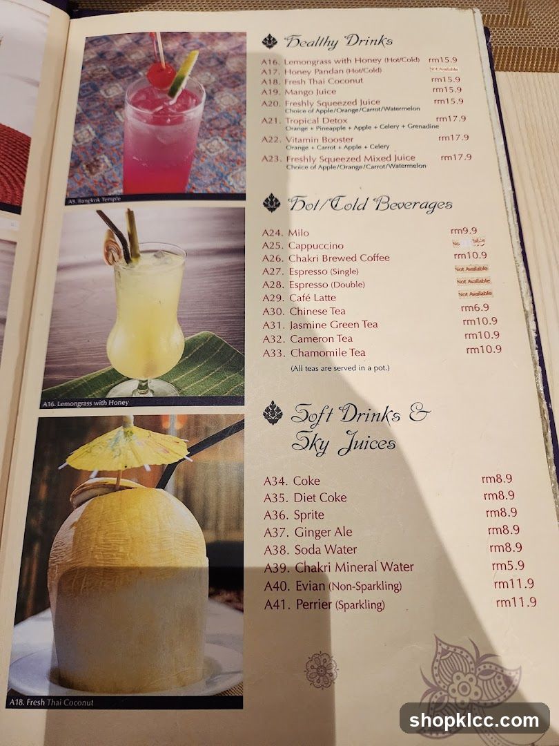 Healthy Drinks, Hot/Cold Beverages, Soft Drinks & Sky Juices
