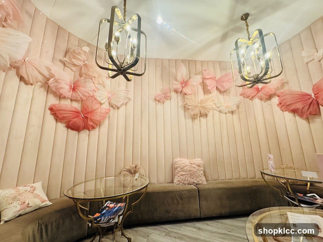 Pink Butterfly Decor