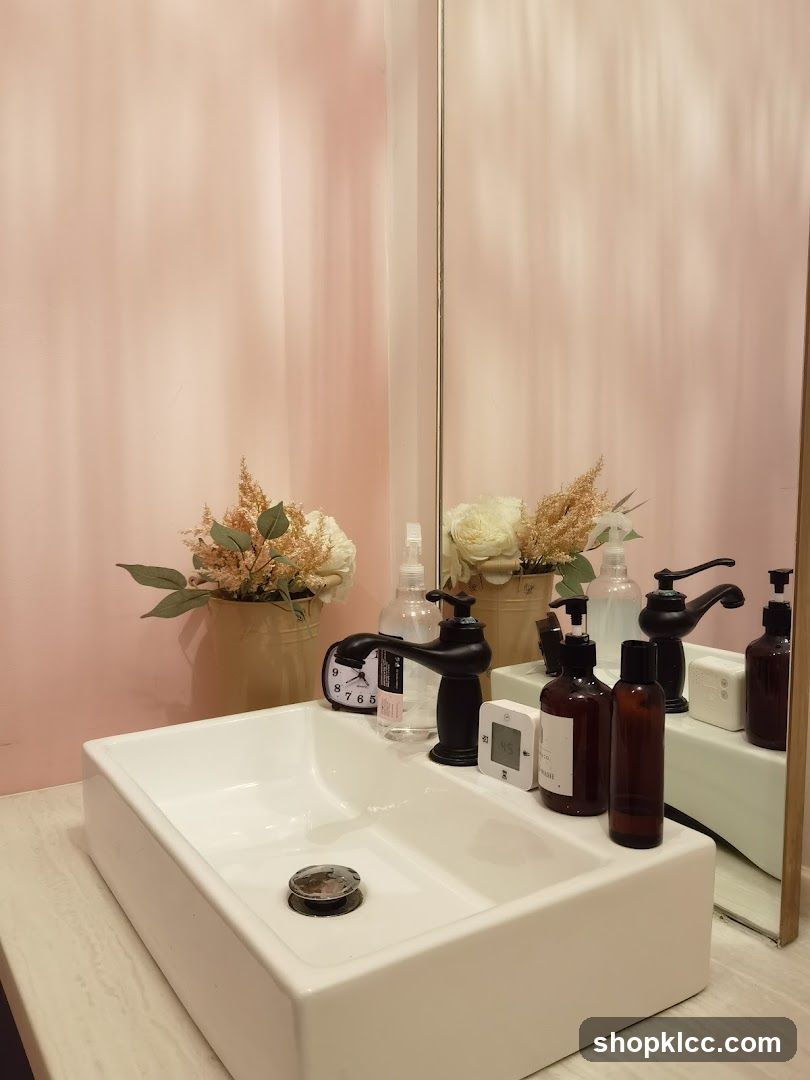 Bathroom Sink Area