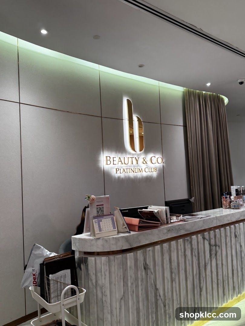 Beauty & Co Platinum Club Reception