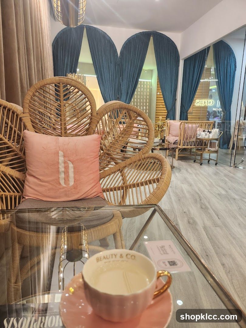 Salon Waiting Area