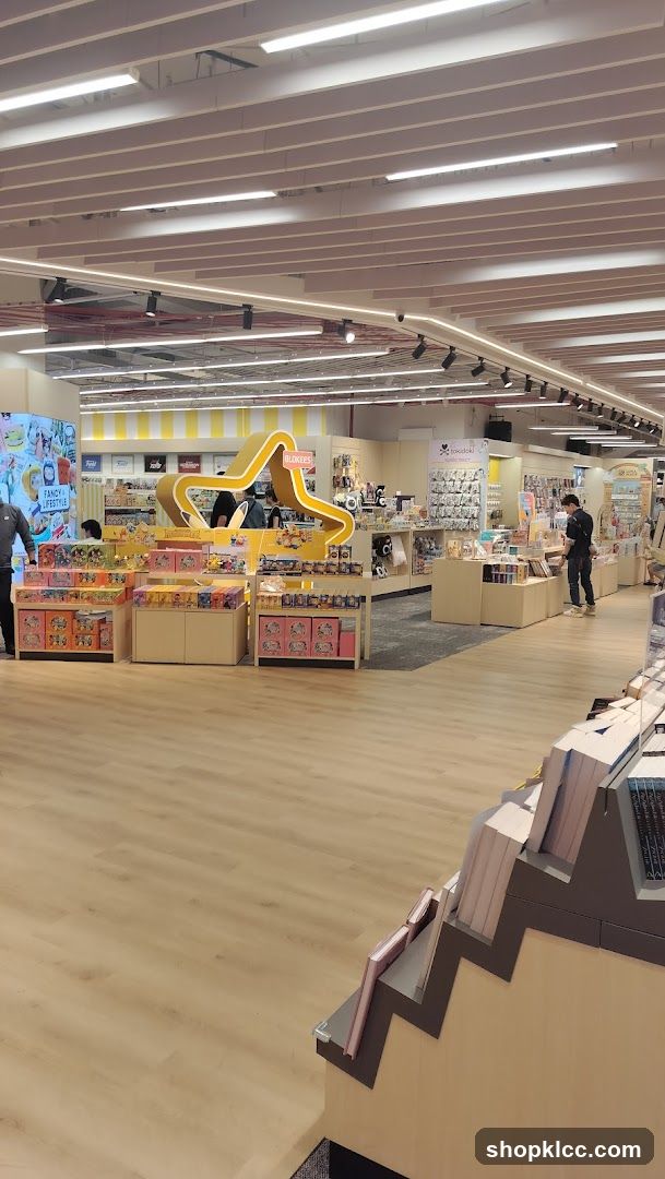 Interior of a retail store