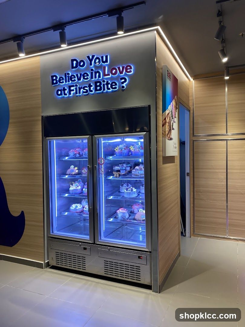 Ice Cream Cakes Display