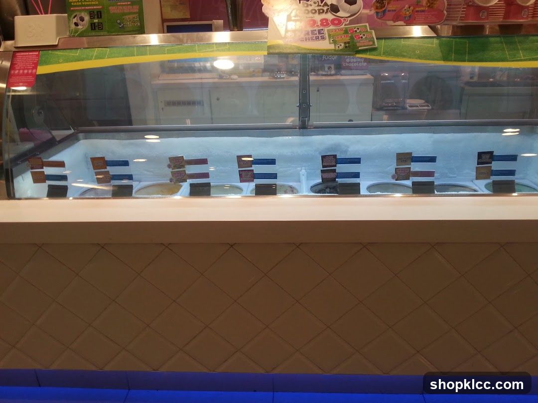 Ice Cream Display