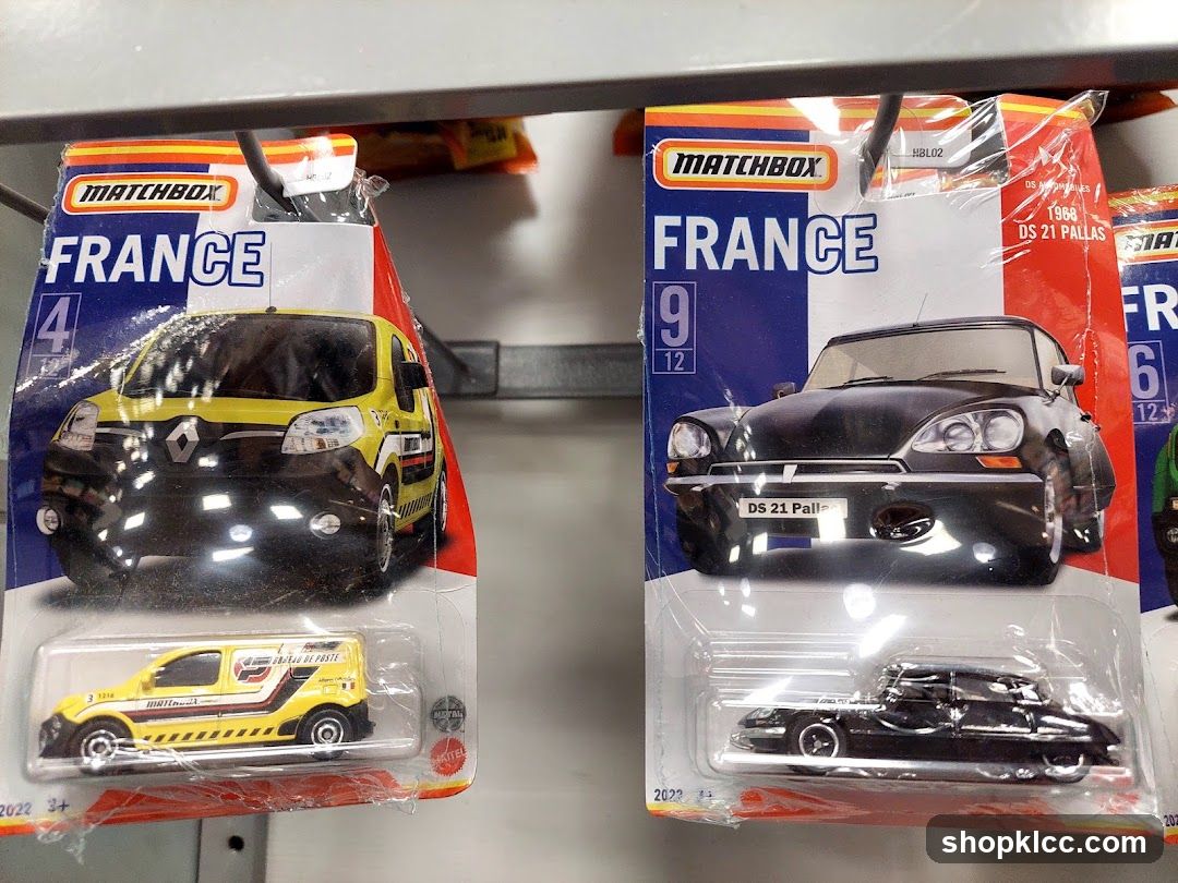 Matchbox France Series Toy Cars