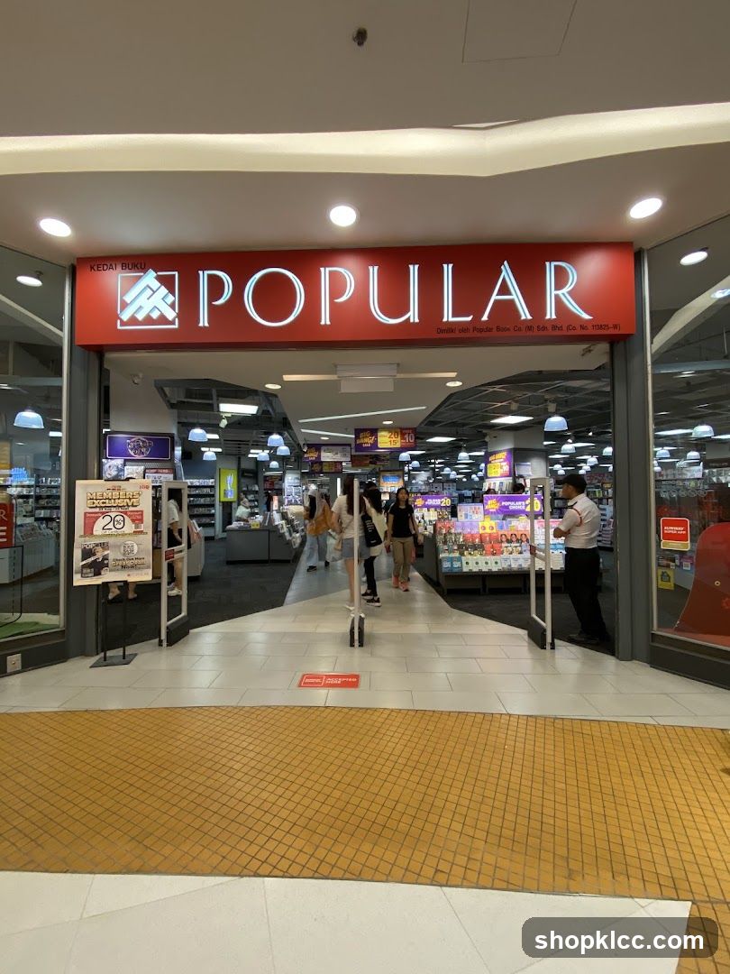 Popular Bookstore Entrance