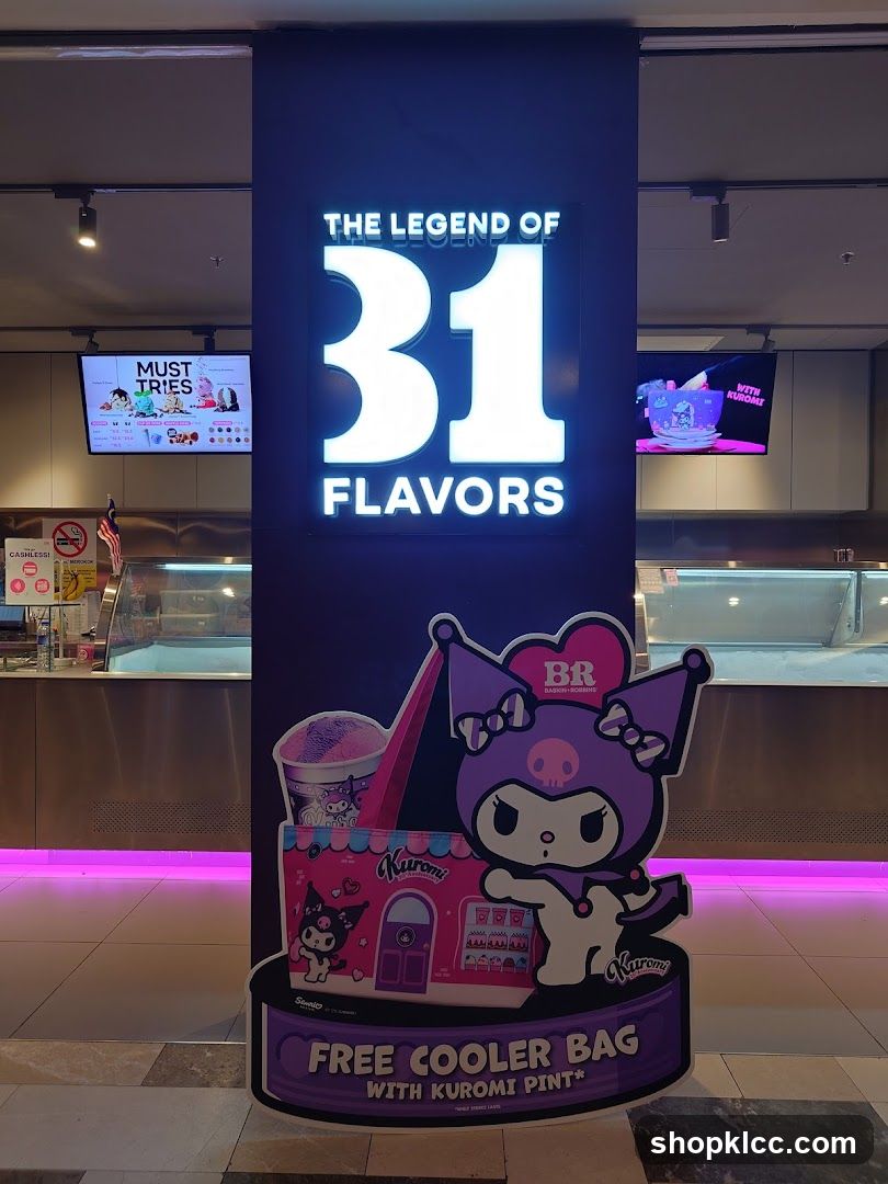Baskin Robbins Kuromi Promotion