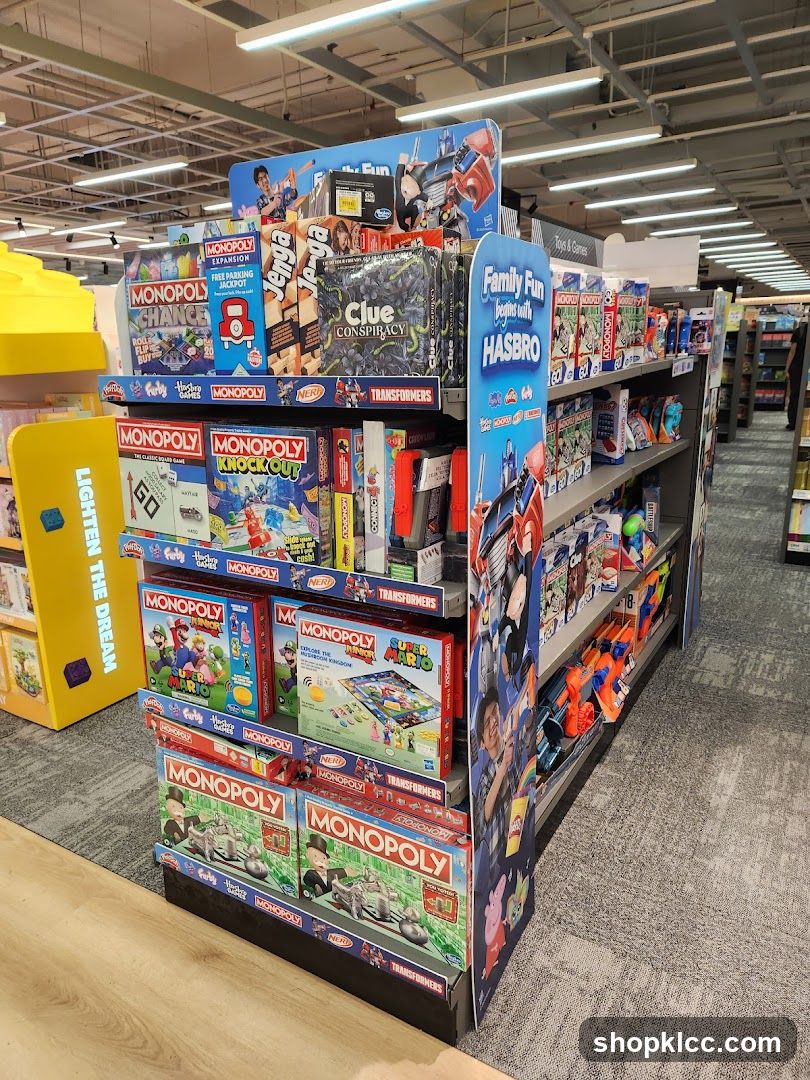 Board Games Display