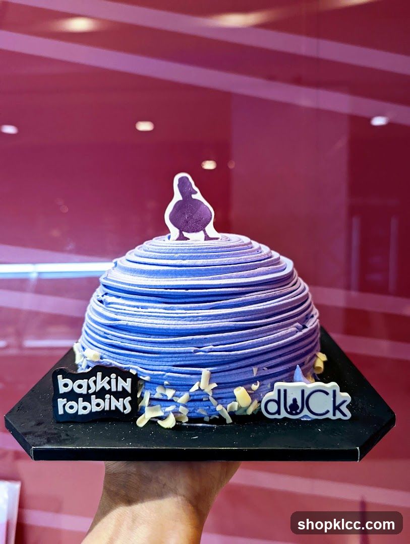Baskin Robbins Duck Cake