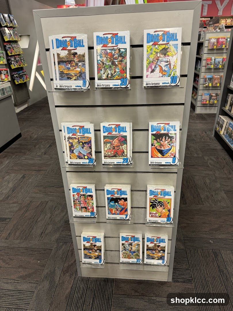 Dragon Ball Manga Display