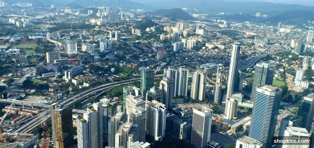 Aerial View of a Cityscape