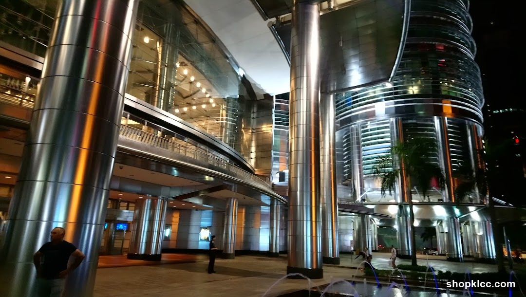 Modern Building Exterior at Night