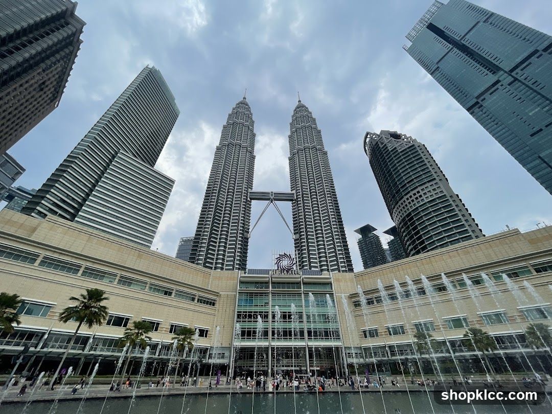 Petronas Towers and Surrounding Buildings