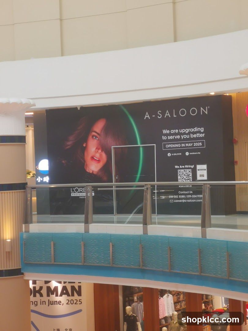 A-Saloon Advertisement