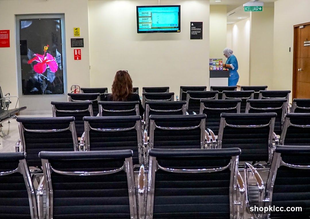 Waiting Area with Digital Display