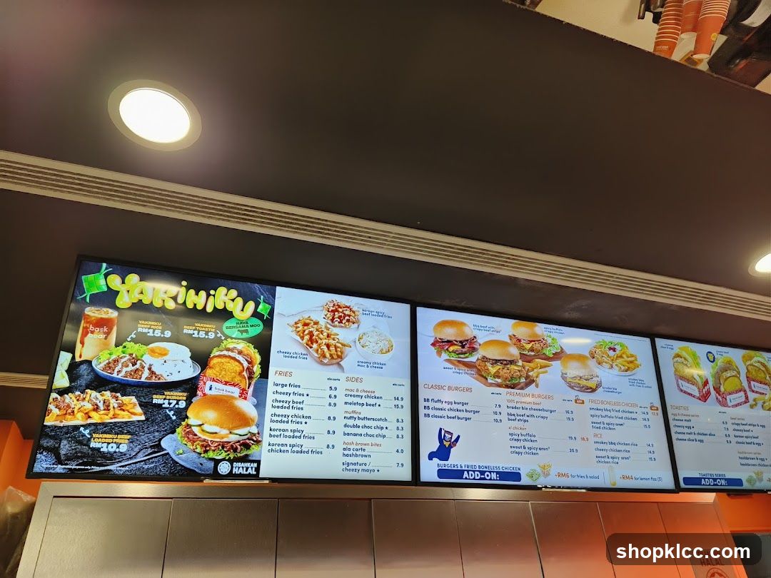 YARINIKU Menu
