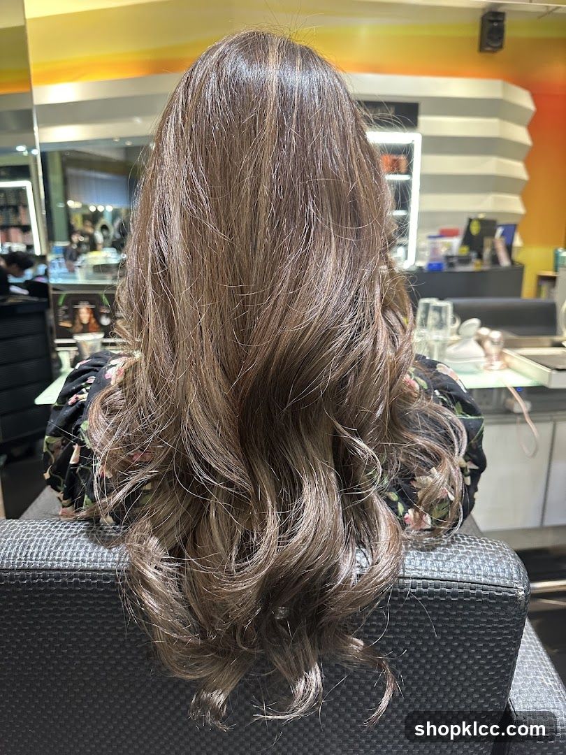 Woman with Styled Hair
