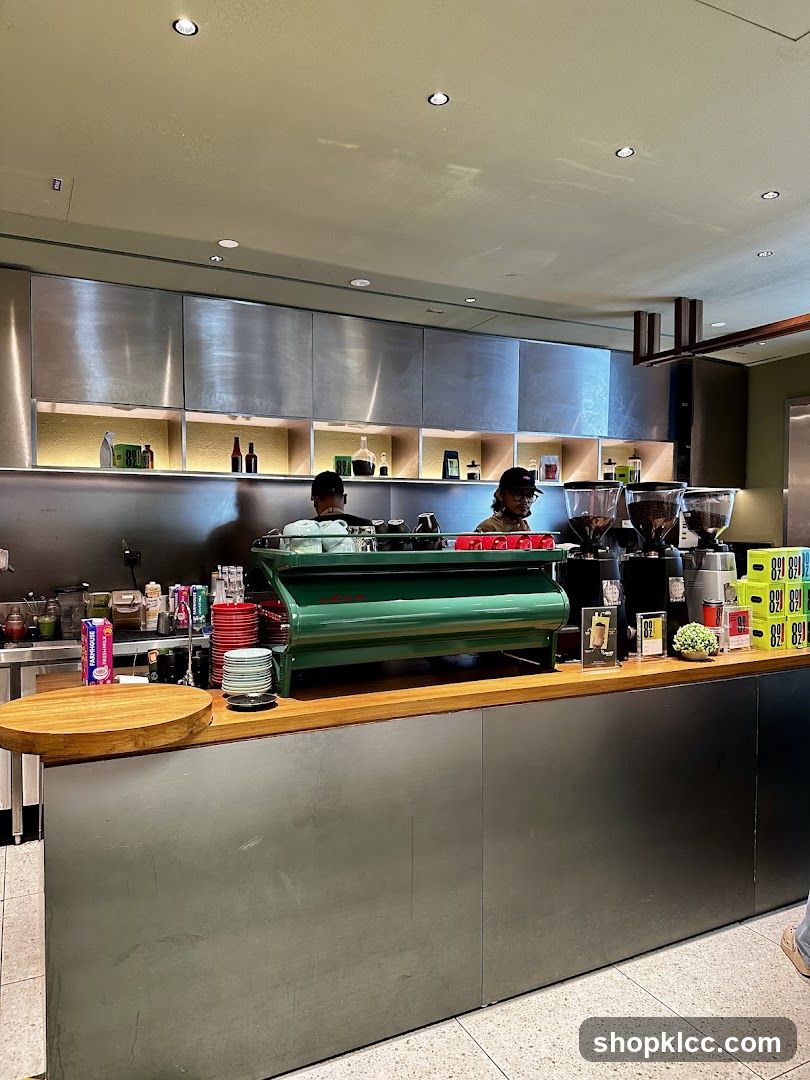 Coffee Shop Counter