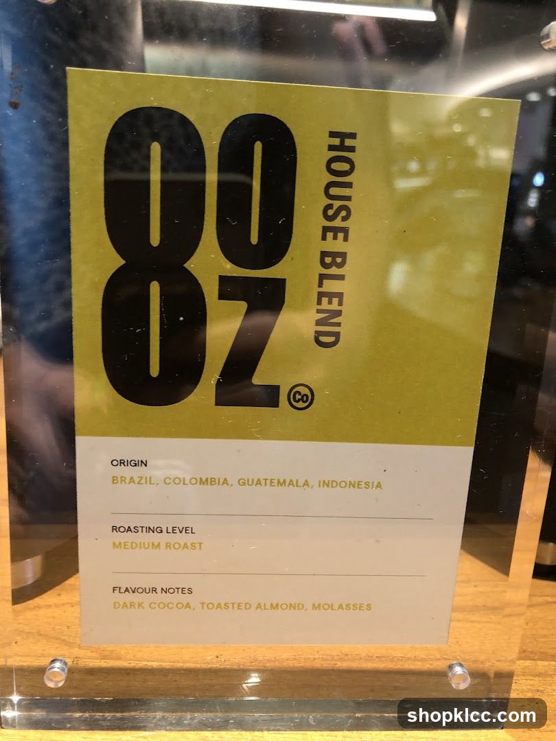 Coffee Blend Information