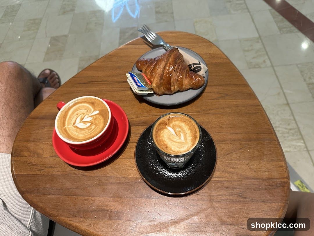 Coffee and Croissant